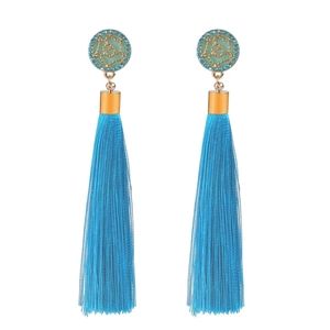 New!!! Lovely 🥰 Aqua Blue Tassel Earrings 😘